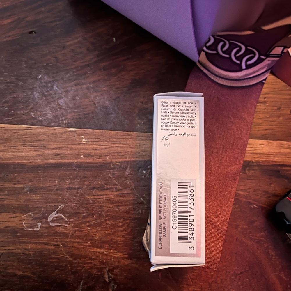 Authentic Christian Dior Mini Tote Bag with Printed Silk Twilly - Picture 16 of 16